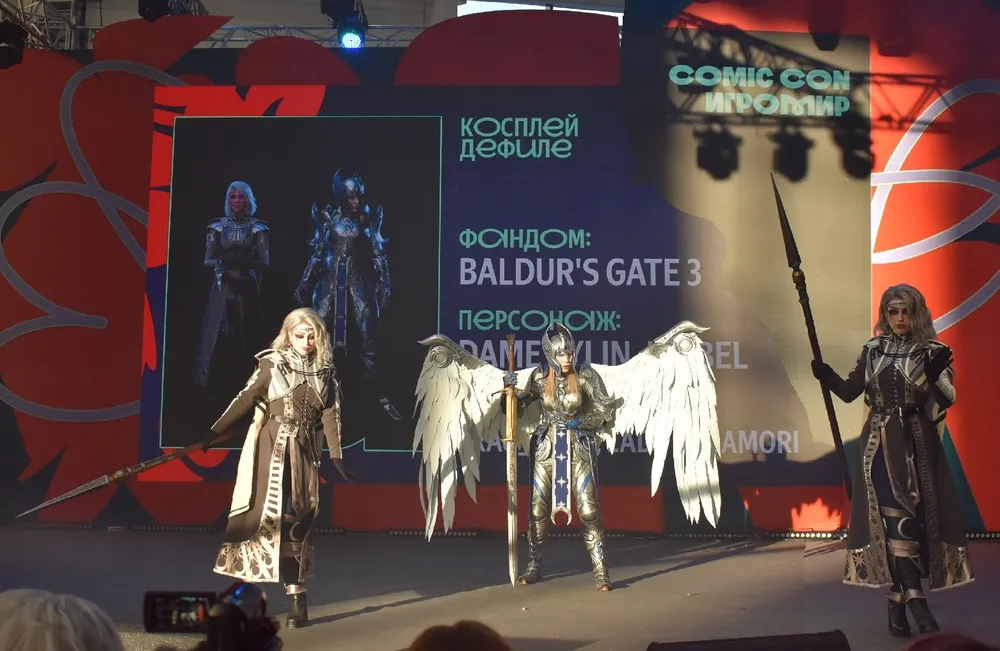 Косплей персонажей из игры Baldur\