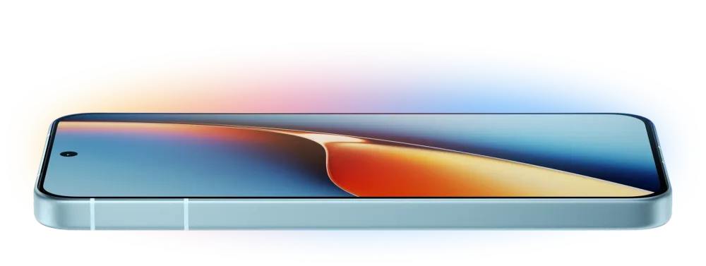 Изображение смартфона на чёрном фоне.