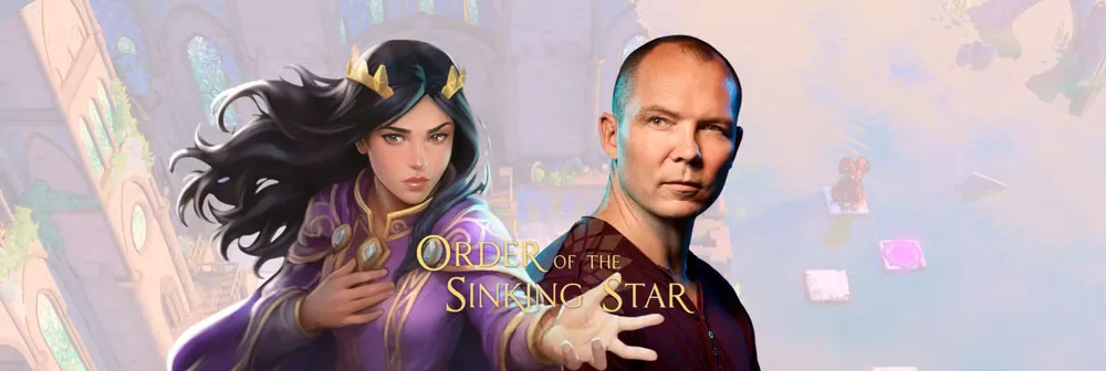 На изображении представлены персонажи в анимационном стиле, с фоном, который выглядит как игровая сцена. Текст на изображении включает название \